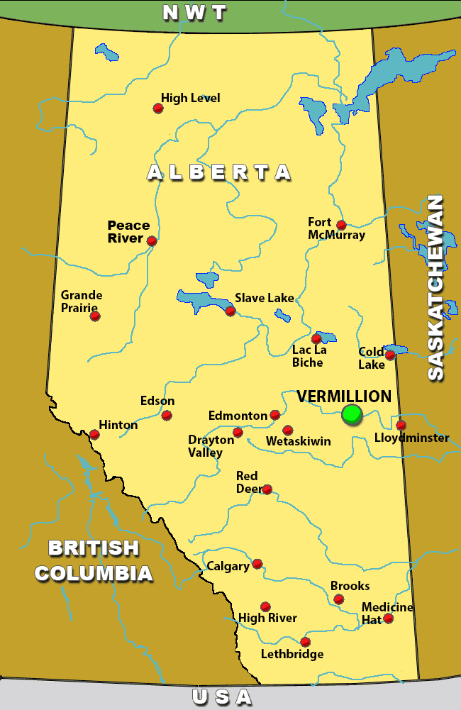 Charter Flights To Vermillion Alberta Charter Flight Network